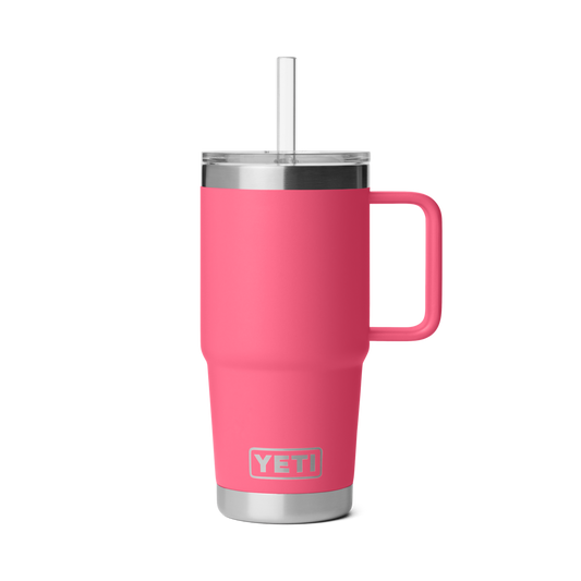 YETI Rambler® 25 oz (739 ml) Straw Mug 2.0 Tropical Pink