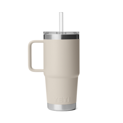 YETI Rambler® 25 oz (739 ml) Straw Mug 2.0 Cape Taupe