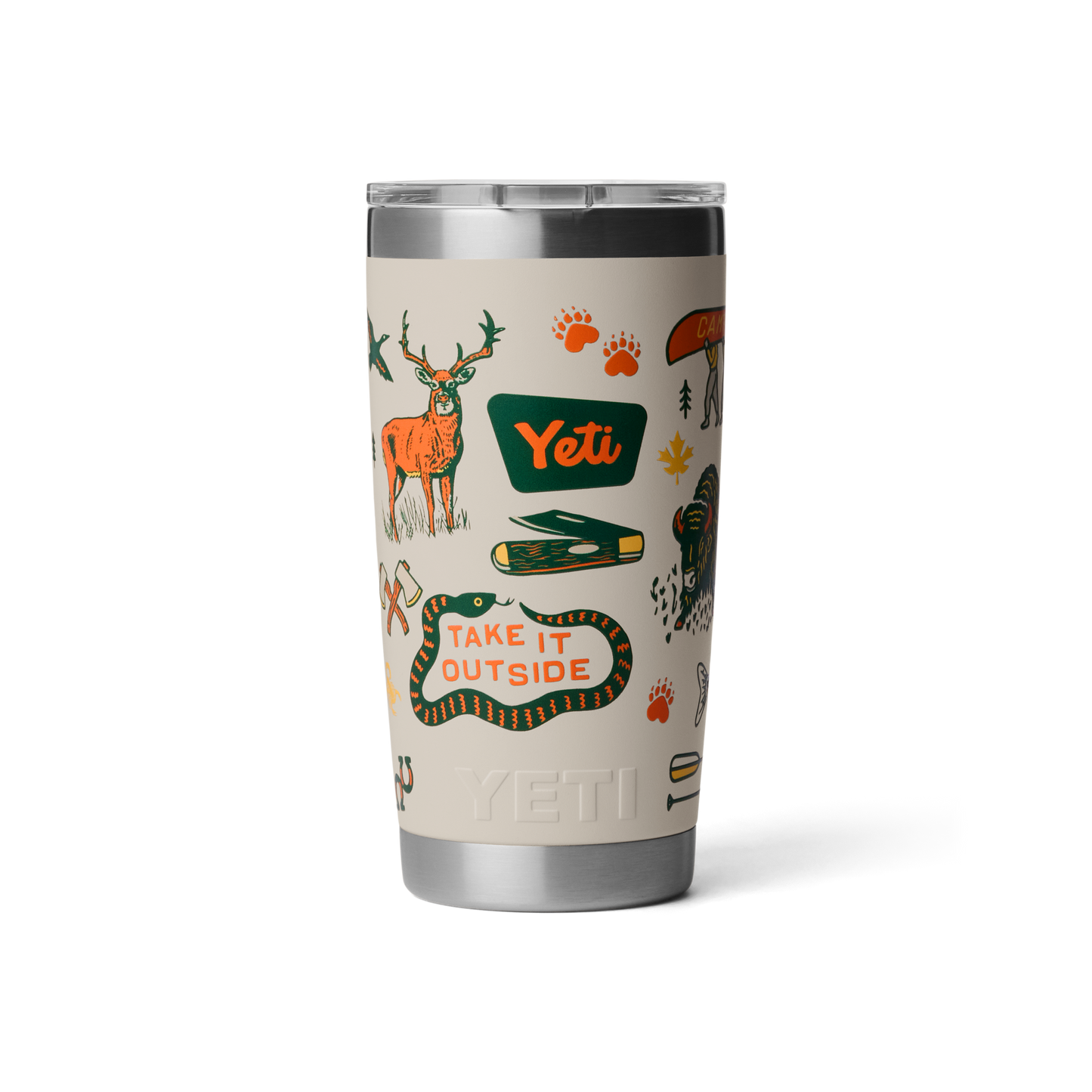 YETI Rambler® 20 oz (591 ml) Tumbler Cape Summer Camp