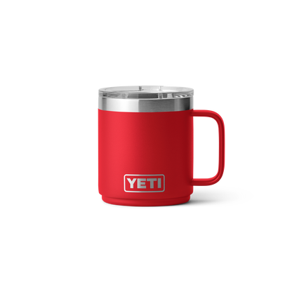 YETI Rambler® 10 oz Mok van 296 ml Rescue Red