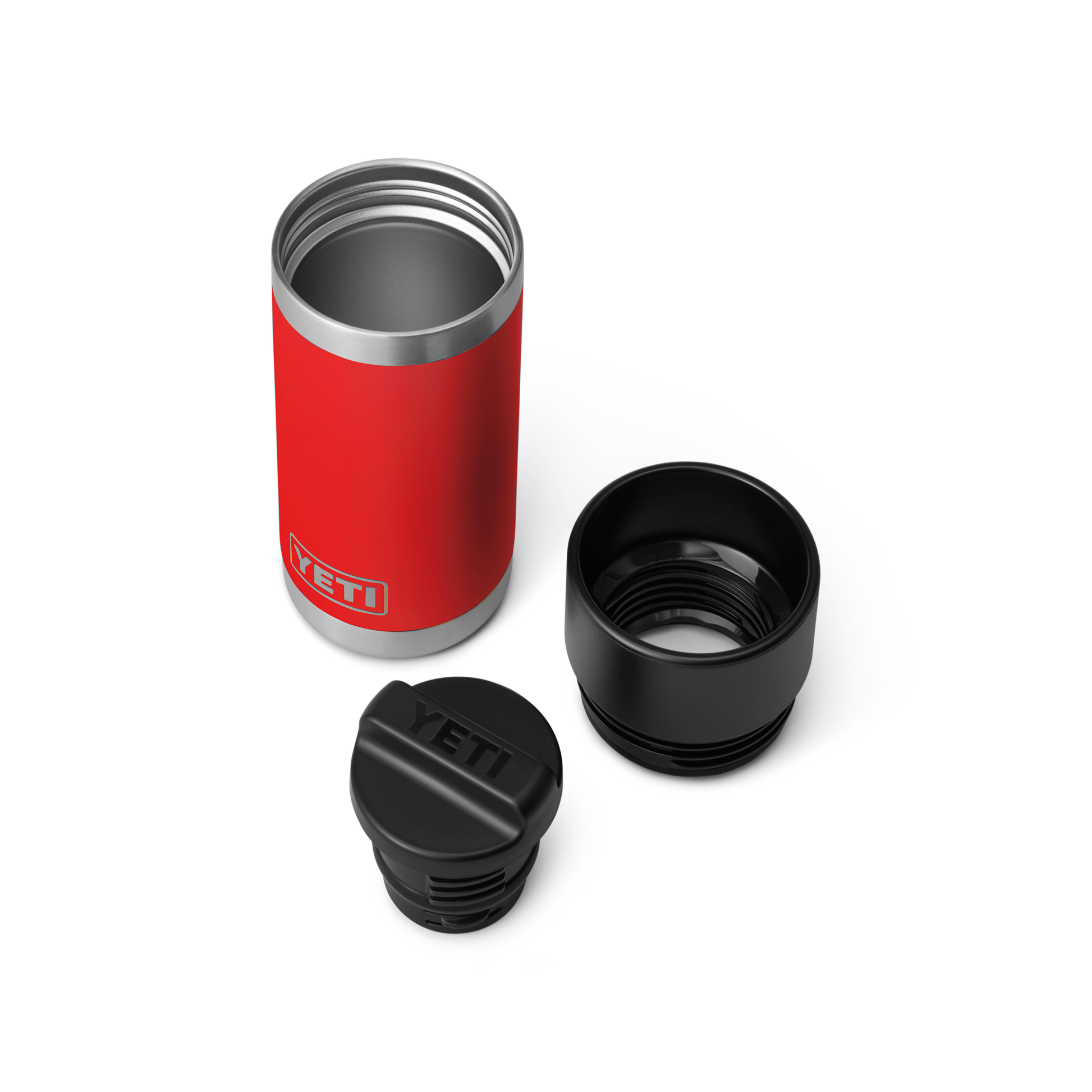 YETI Rambler® 12 oz Fles van 354 ml met HotShot-dop Rescue Red