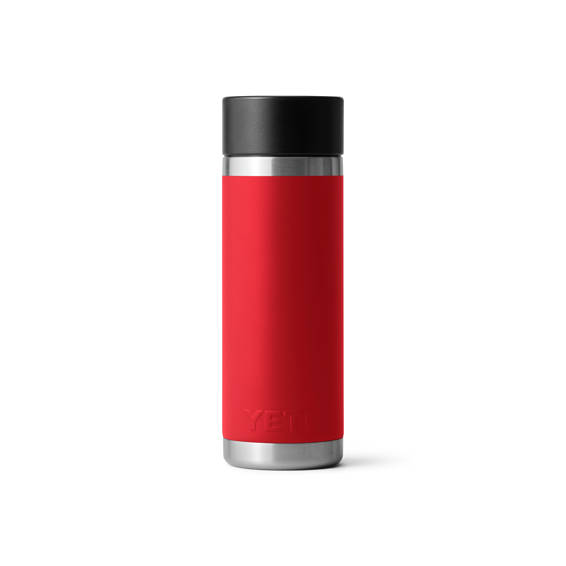 YETI Rambler® 18 oz Fles van 532 ml met HotShot-dop Rescue Red