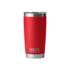 YETI Rambler® 20 oz (591 ml) Tumbler Rescue Red
