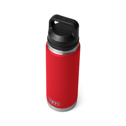 YETI Rambler® 26 oz Fles van 760 ml met Chug Cap Rescue Red
