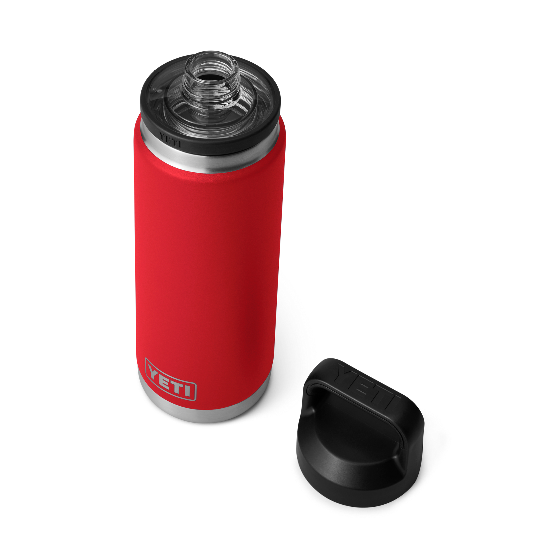 YETI Rambler® 26 oz Fles van 760 ml met Chug Cap Rescue Red