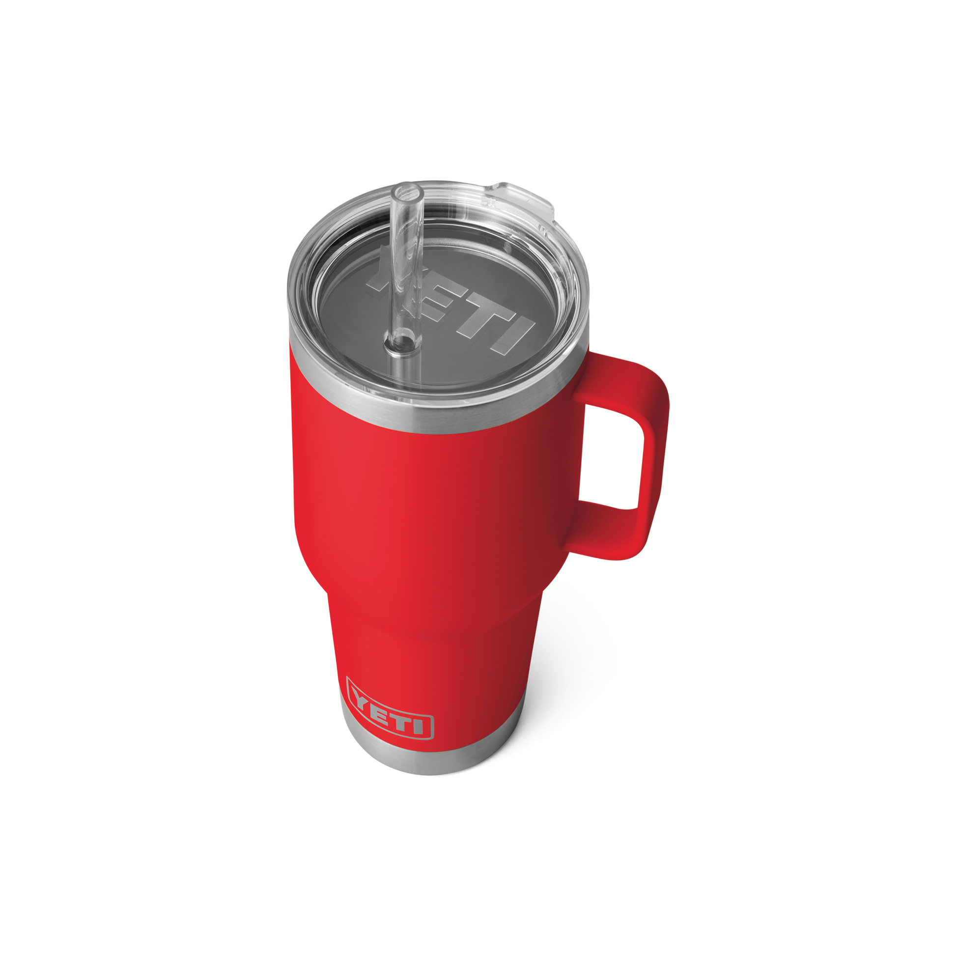 YETI Rambler® Mok Van 35 oz (994 ml) Met Rietjesdeksel Rescue Red