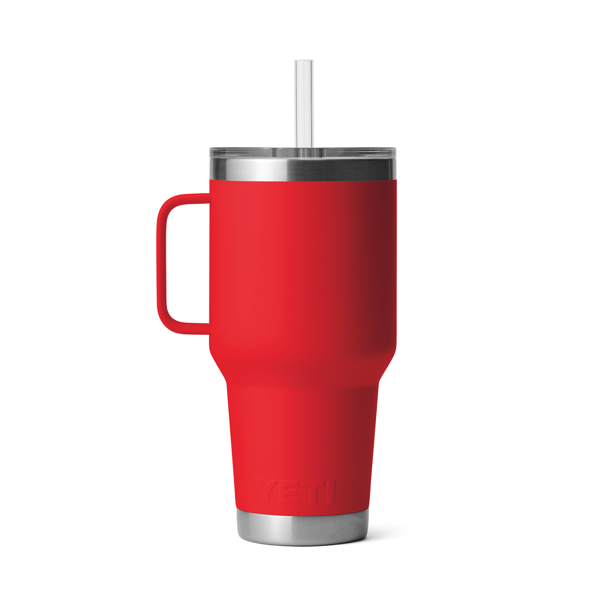 YETI Rambler® Mok Van 35 oz (994 ml) Met Rietjesdeksel Rescue Red