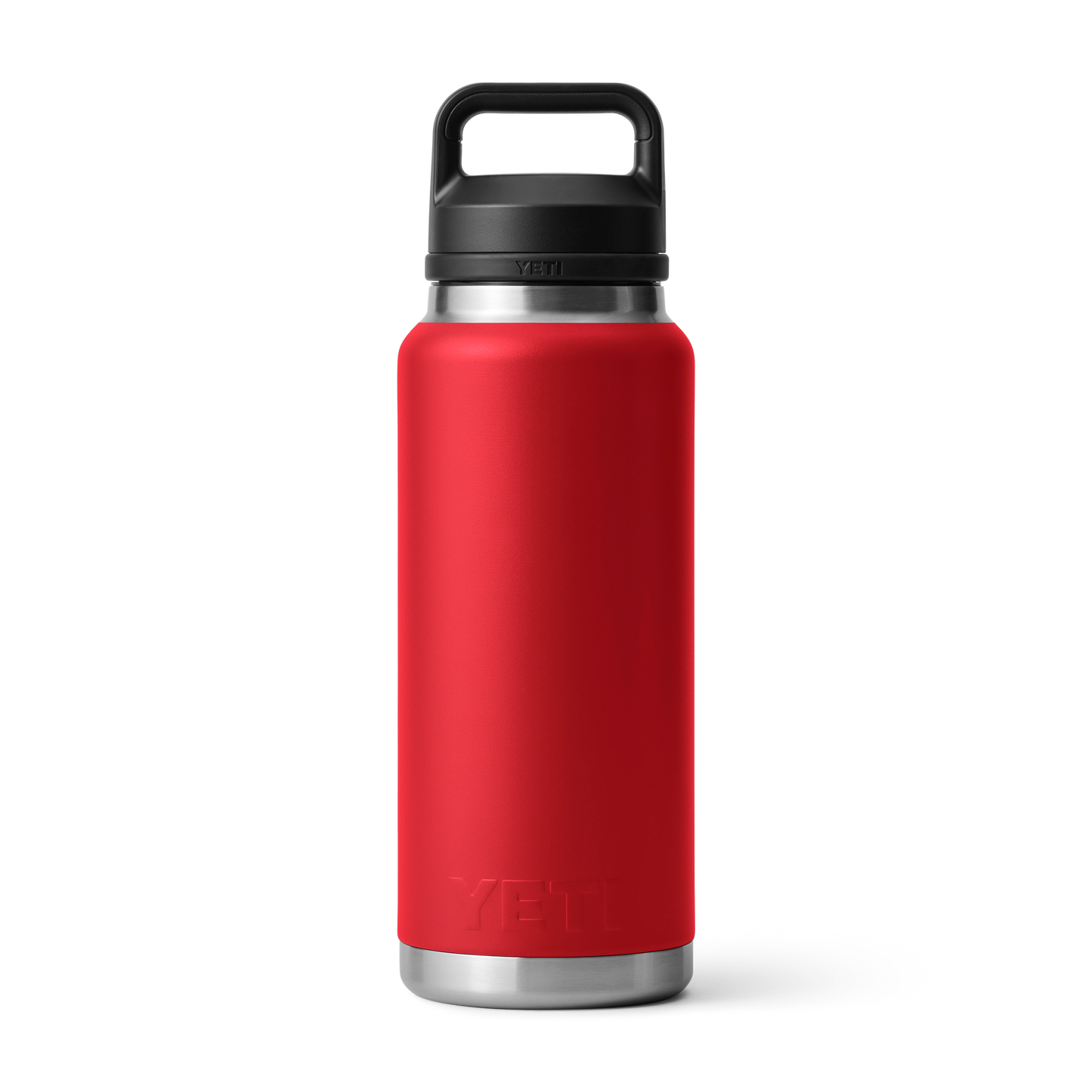 YETI Rambler® 36 oz Fles van 1065 ml met Chug Cap Rescue Red