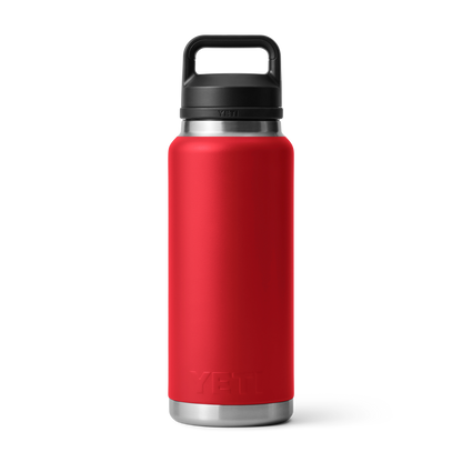 YETI Rambler® 36 oz Fles van 1065 ml met Chug Cap Rescue Red
