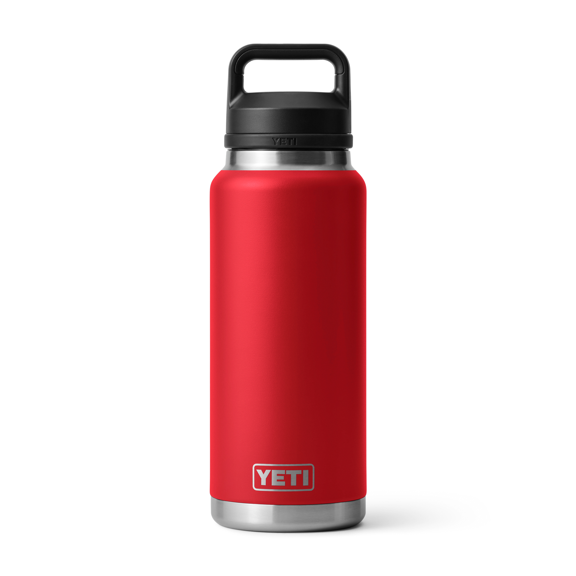 YETI Rambler® 36 oz Fles van 1065 ml met Chug Cap Rescue Red