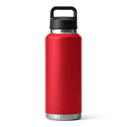 YETI Rambler® 46 oz Fles van 1,4 liter met Chug Cap Rescue Red