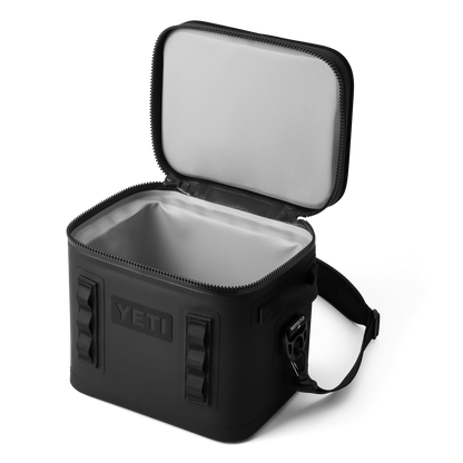 YETI Hopper Flip® 12 Soft Cooler Zwart