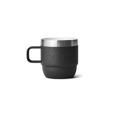 Rambler® 6 oz (177 ml) stapelbare mokken Zwart