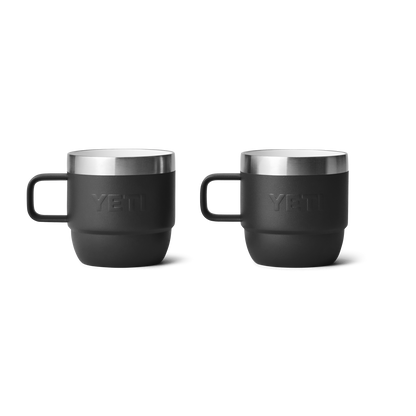 Rambler® 6 oz (177 ml) stapelbare mokken Zwart