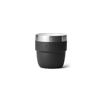 YETI Rambler® 4 oz (118 ml) stapelbare beker Zwart