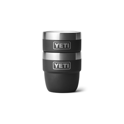 YETI Rambler® 4 oz (118 ml) stapelbare beker Zwart