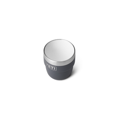 YETI Rambler® 4 oz (118 ml) stapelbare beker Charcoal