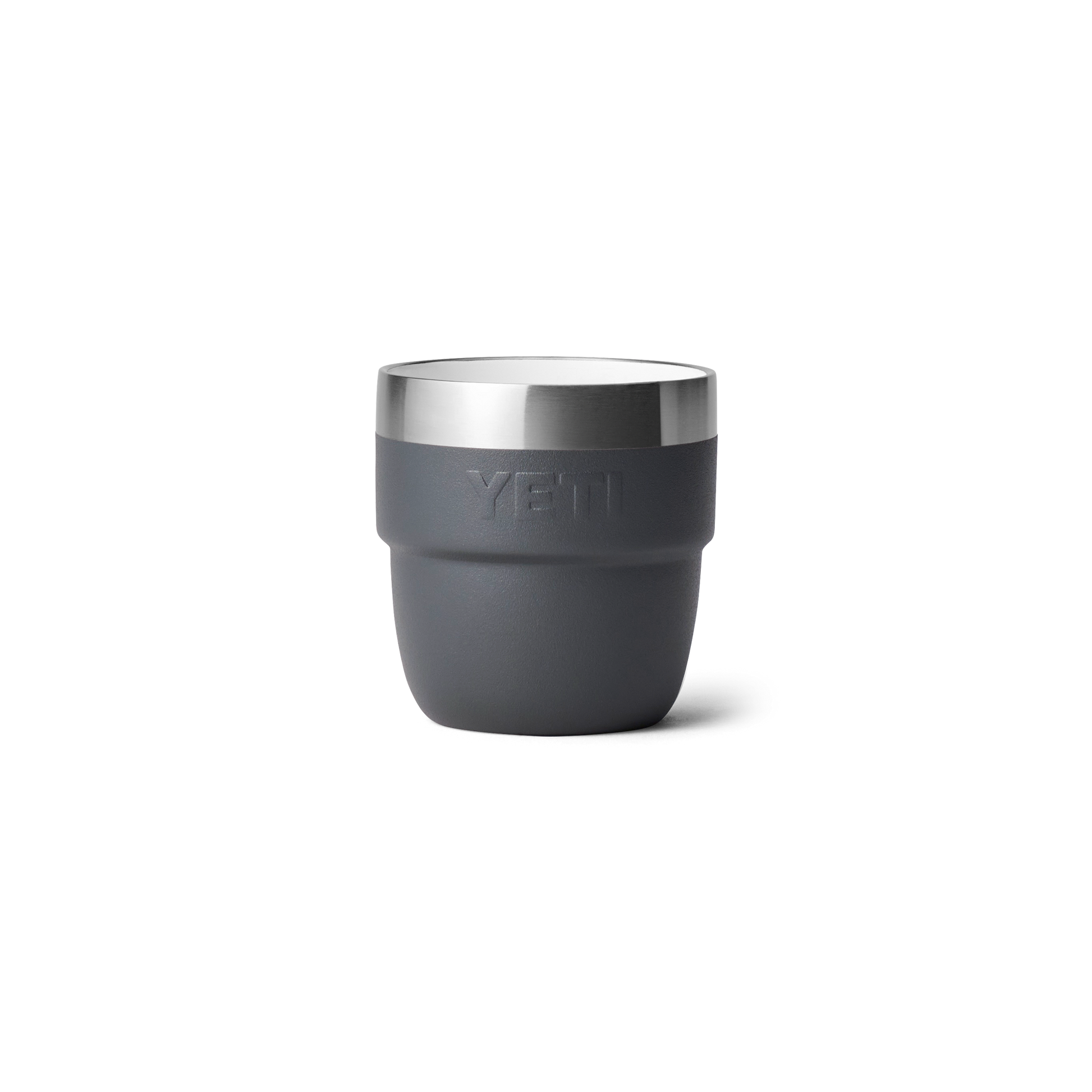 YETI Rambler® 4 oz (118 ml) stapelbare beker Charcoal