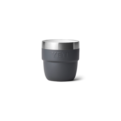 YETI Rambler® 4 oz (118 ml) stapelbare beker Charcoal