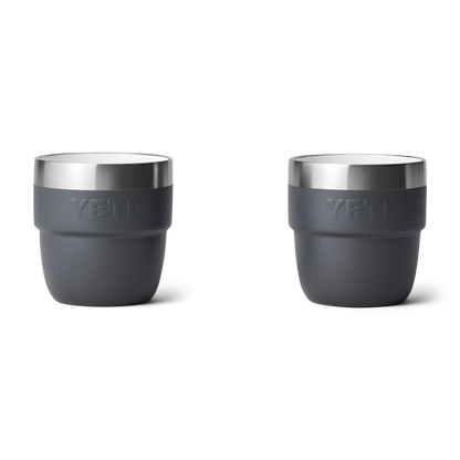 YETI Rambler® 4 oz (118 ml) stapelbare beker Charcoal