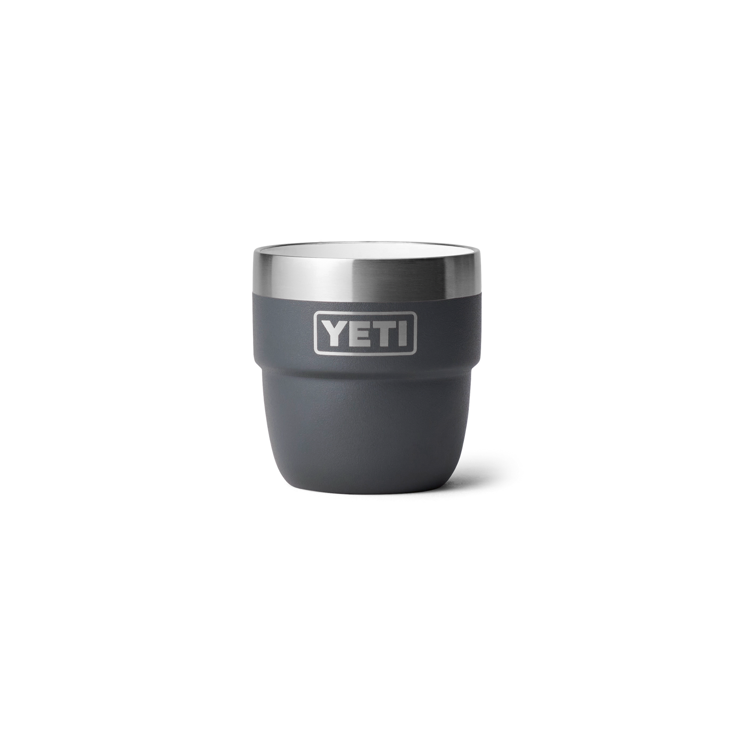 YETI Rambler® 4 oz (118 ml) stapelbare beker Charcoal