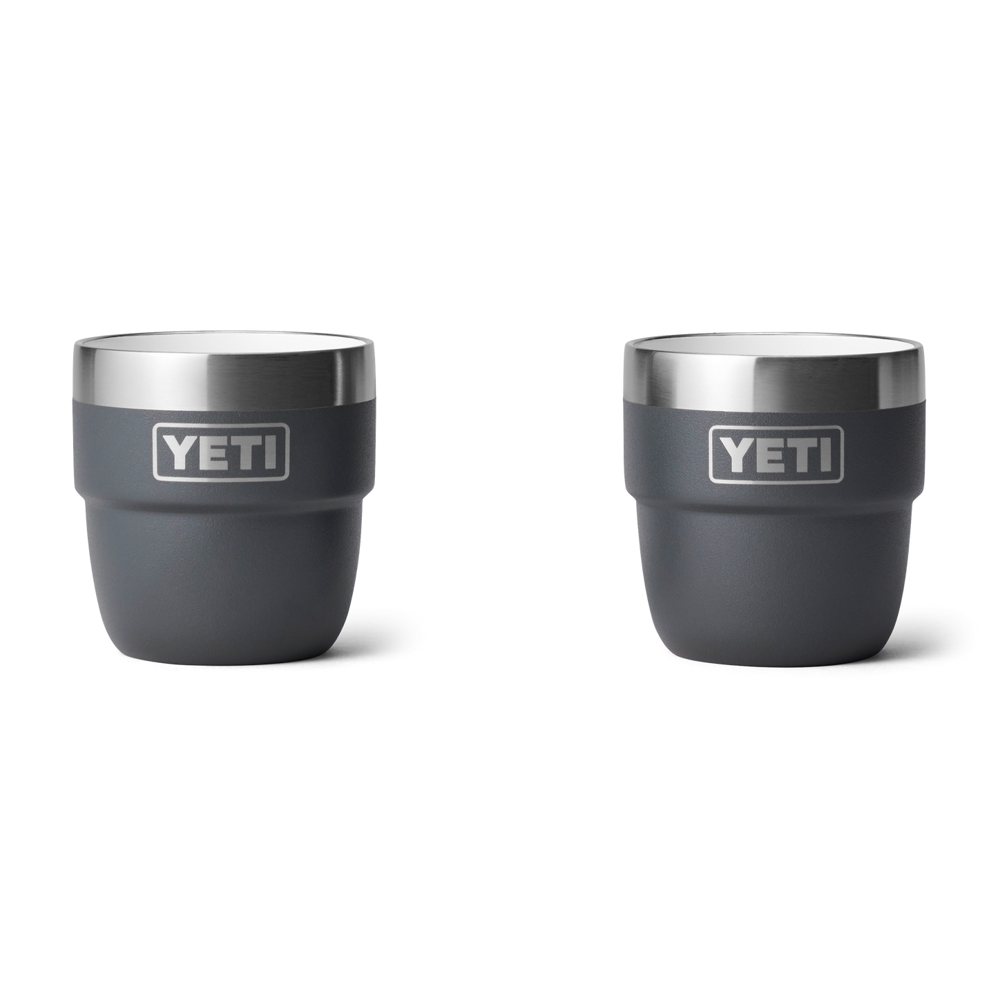 YETI Rambler® 4 oz (118 ml) stapelbare beker Charcoal