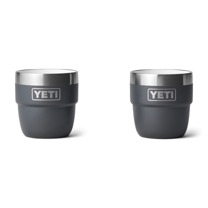 YETI Rambler® 4 oz (118 ml) stapelbare beker Charcoal