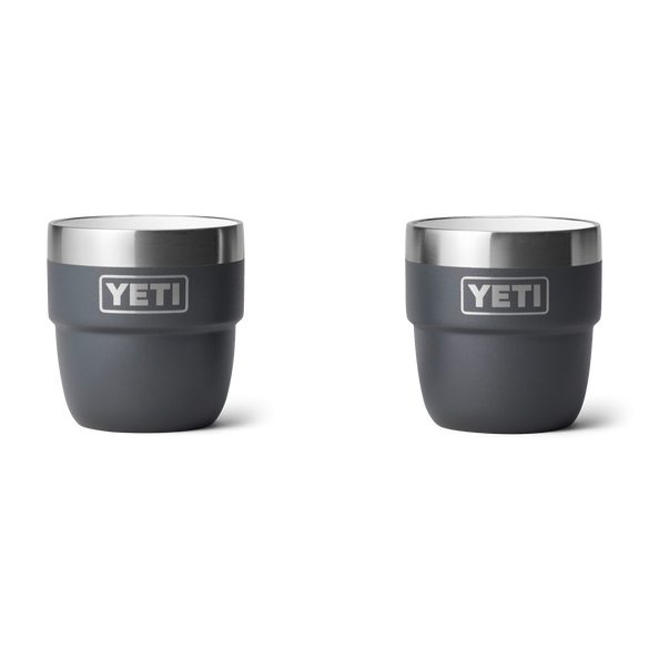 YETI Rambler® 4 oz (118 ml) stapelbare beker Charcoal