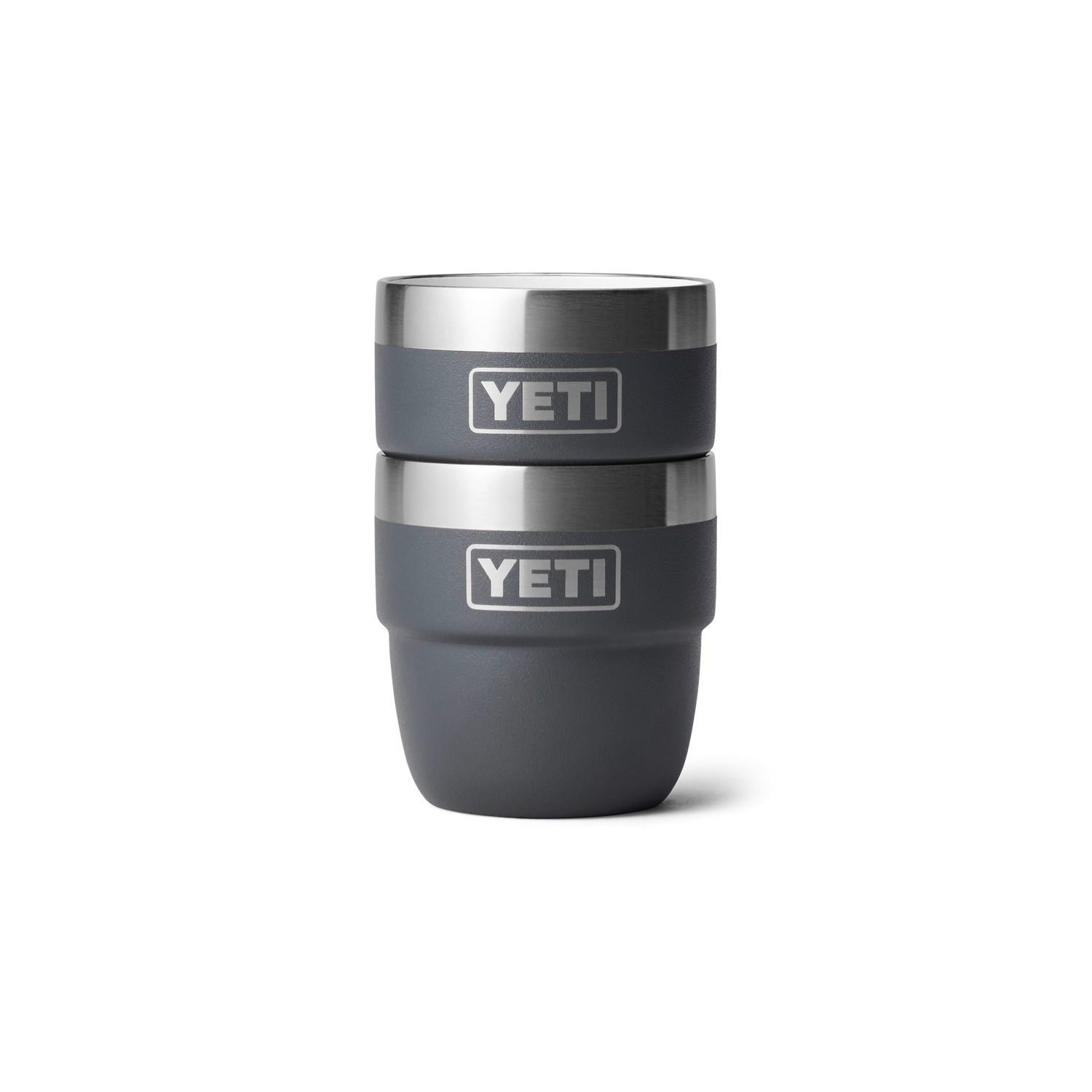 YETI Rambler® 4 oz (118 ml) stapelbare beker Charcoal