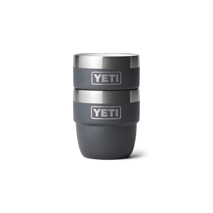 YETI Rambler® 4 oz (118 ml) stapelbare beker Charcoal