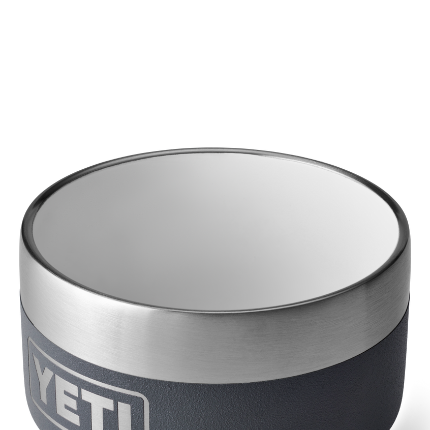 YETI Rambler® 4 oz (118 ml) stapelbare beker Charcoal