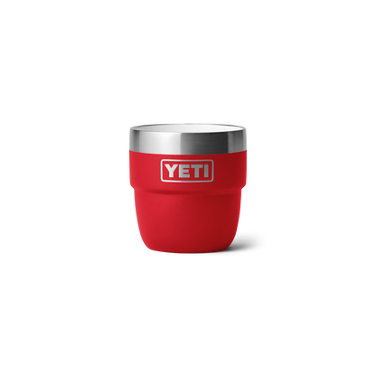 YETI Rambler® 4 oz (118 ml) stapelbare beker Rescue Red