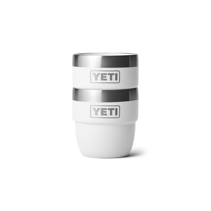 YETI Rambler® 4 oz (118 ml) stapelbare beker Wit