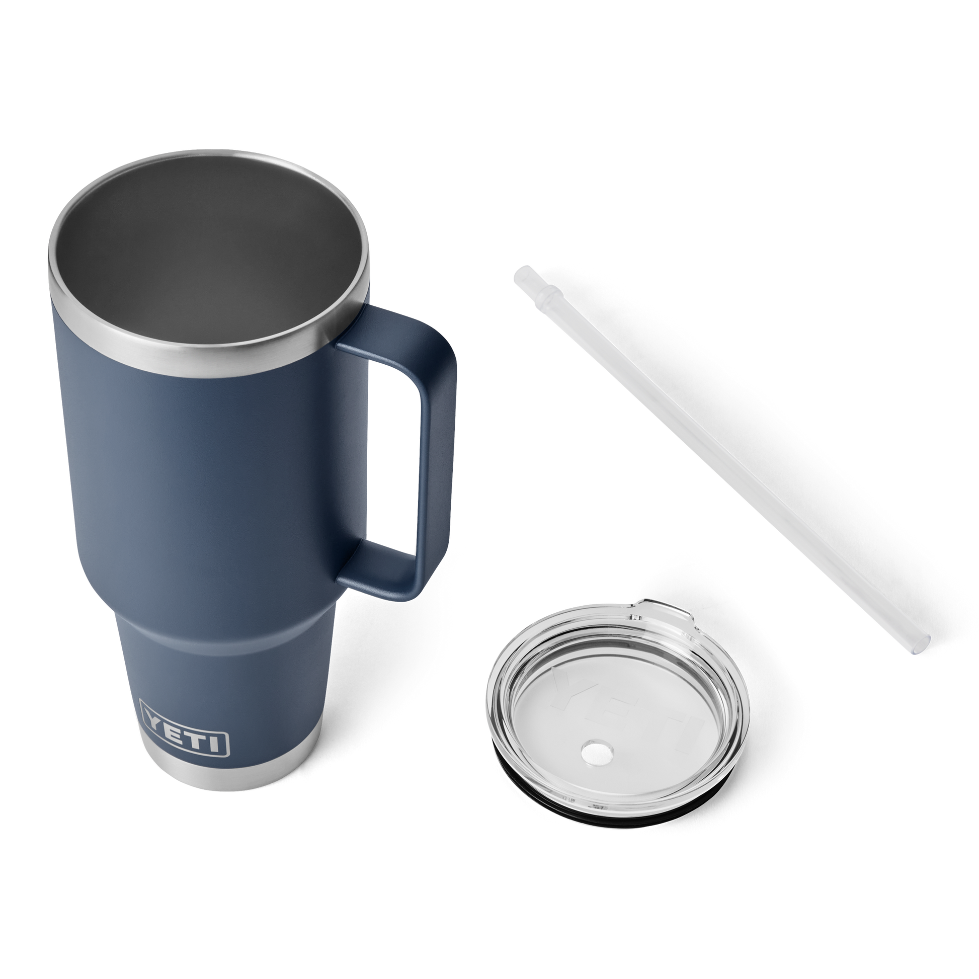 Rambler® Mok Van 42 oz (1242 ml) Met Rietjesdeksel Navy