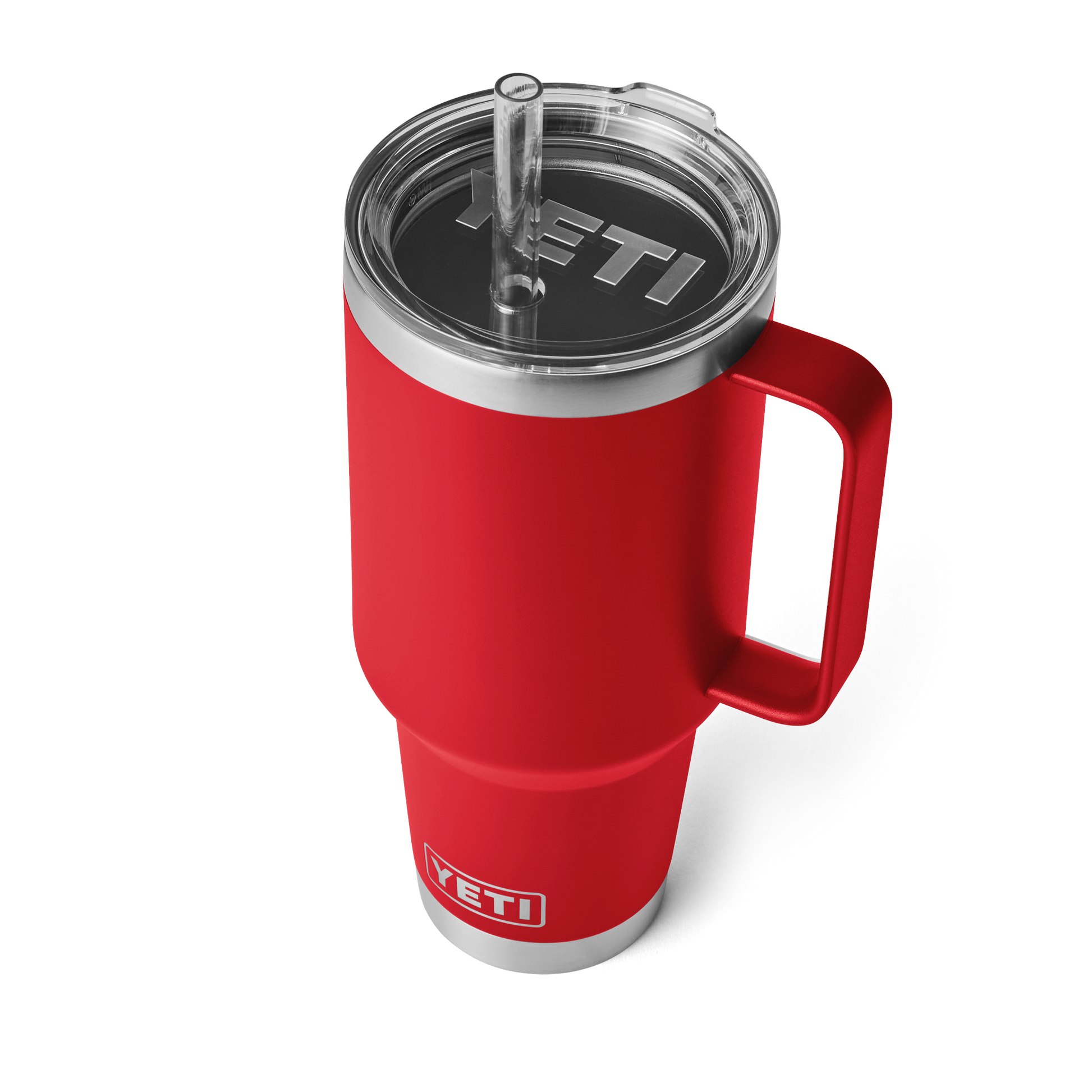 Rambler® Mok Van 42 oz (1242 ml) Met Rietjesdeksel Rescue Red