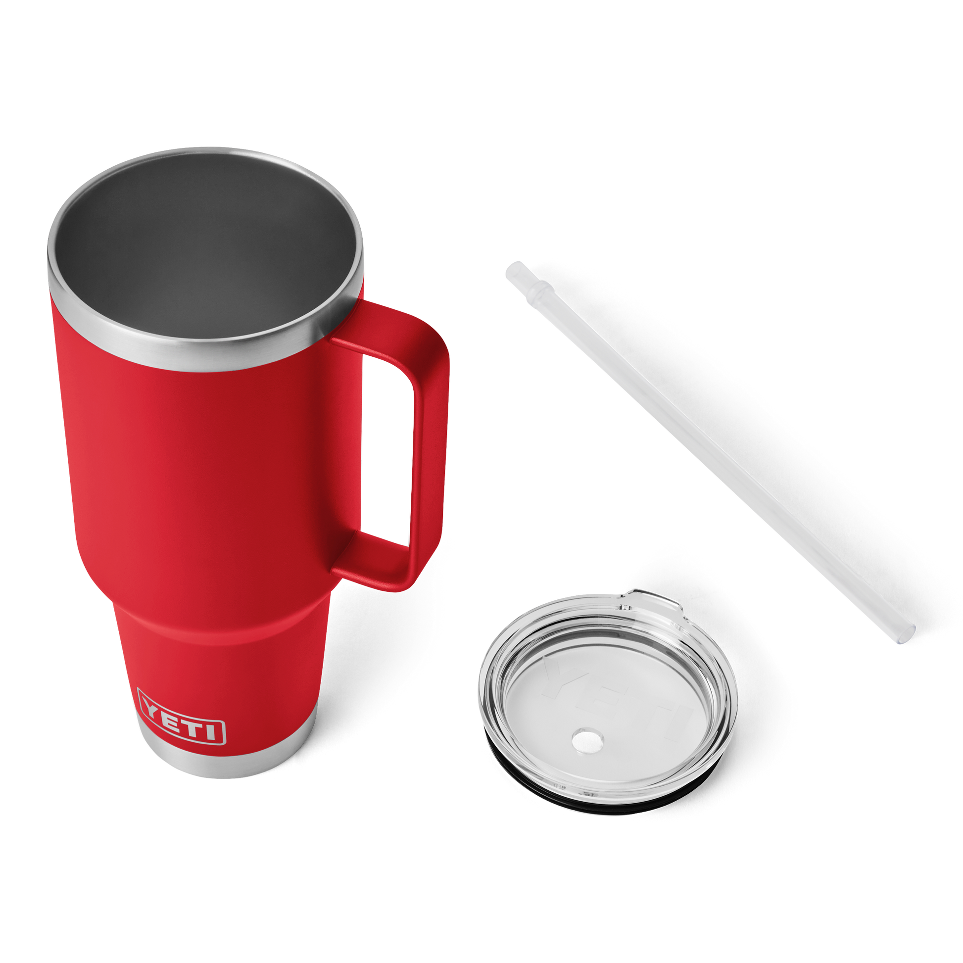 Rambler® Mok Van 42 oz (1242 ml) Met Rietjesdeksel Rescue Red