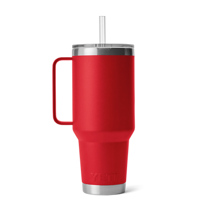 Rambler® Mok Van 42 oz (1242 ml) Met Rietjesdeksel Rescue Red