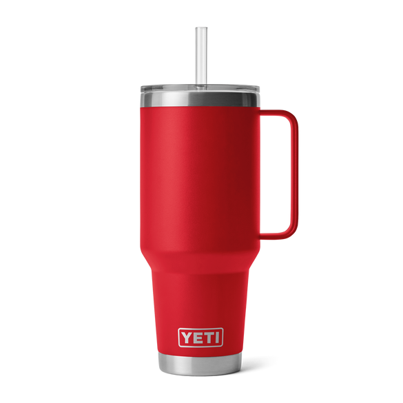 Rambler® Mok Van 42 oz (1242 ml) Met Rietjesdeksel Rescue Red