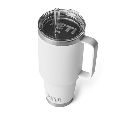 Rambler® Mok Van 42 oz (1242 ml) Met Rietjesdeksel Wit