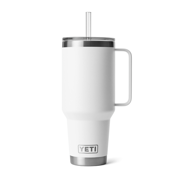 Rambler® Mok Van 42 oz (1242 ml) Met Rietjesdeksel Wit