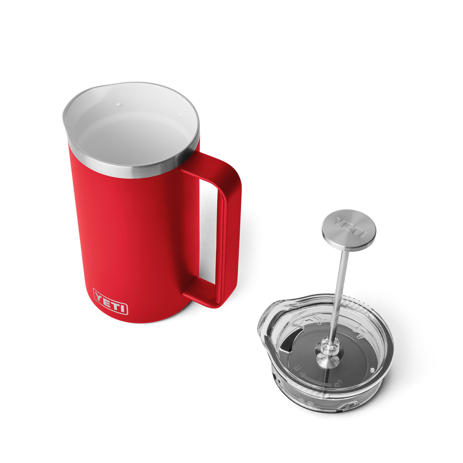 YETI Rambler®-cafetière van 34 oz (1 liter) Rescue Red