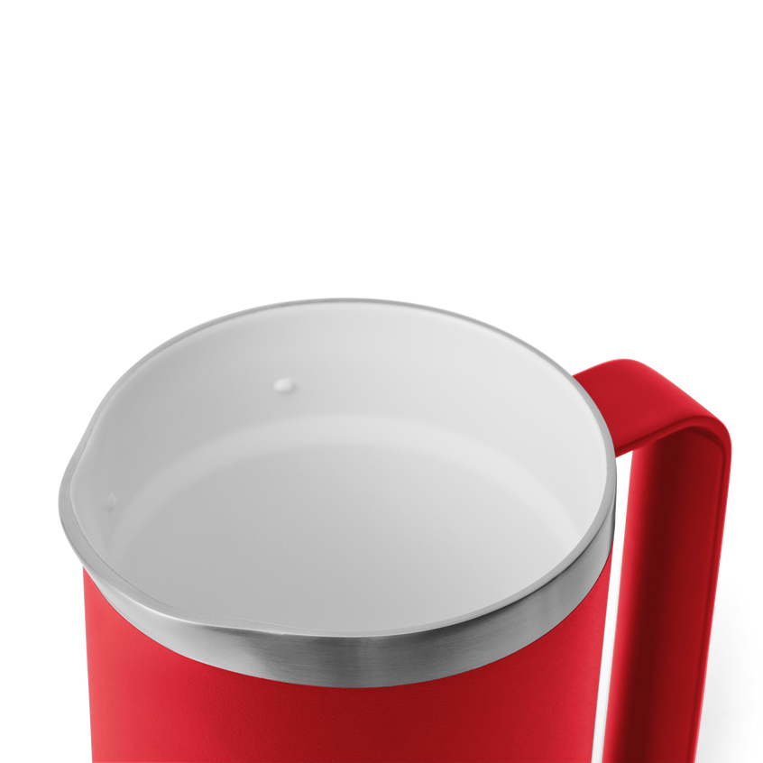 YETI Rambler®-cafetière van 34 oz (1 liter) Rescue Red