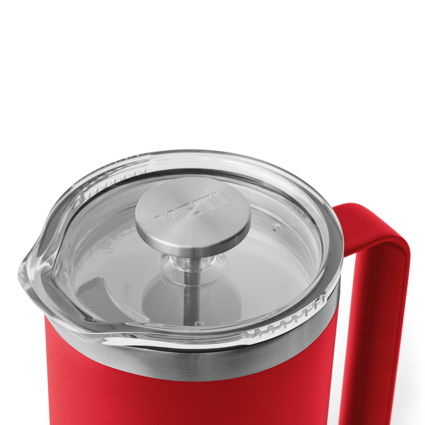 YETI Rambler®-cafetière van 34 oz (1 liter) Rescue Red