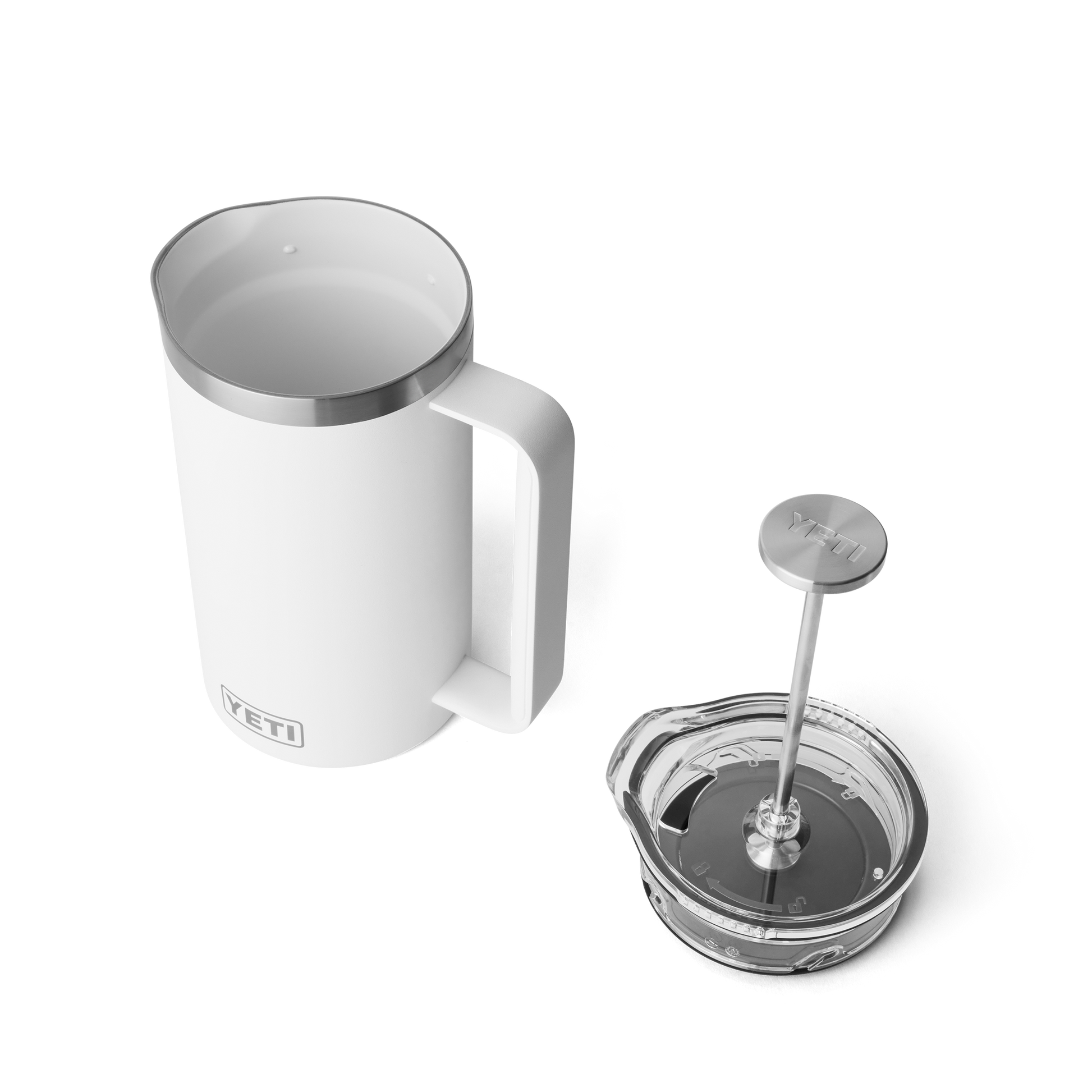 YETI Rambler®-cafetière van 34 oz (1 liter) Wit