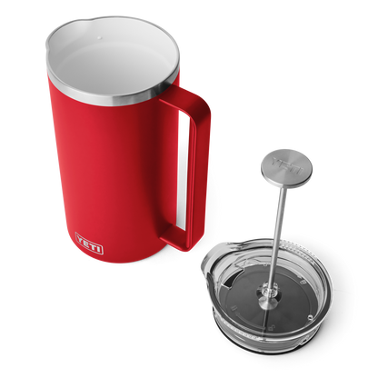 YETI Rambler® French Press 64 oz Rescue Red