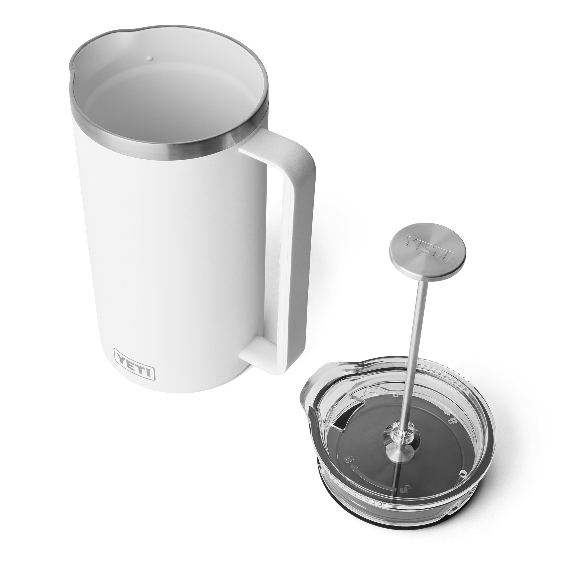 YETI Rambler®-cafetière van 64 oz (2 liter) Wit