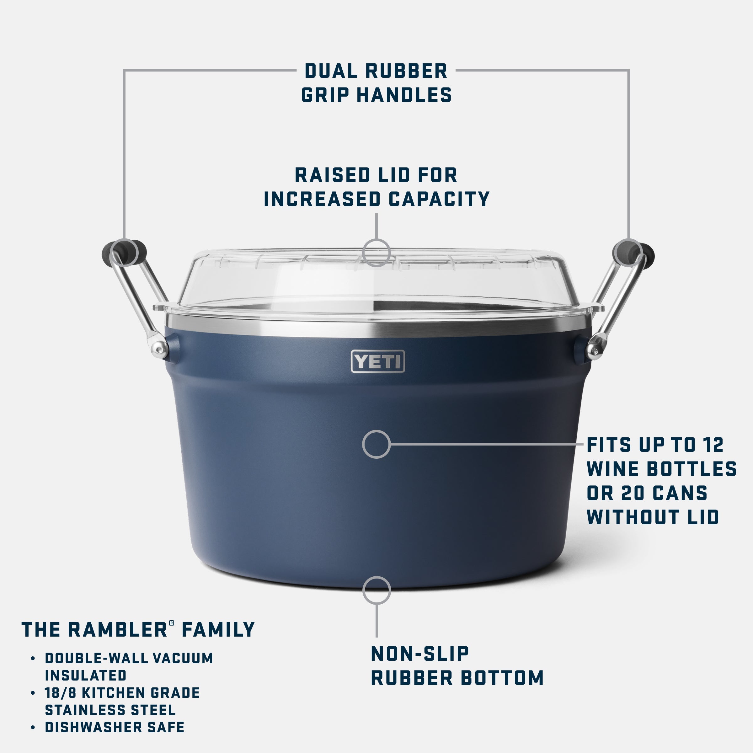 YETI Rambler® Beverage tub – YETI EUROPE