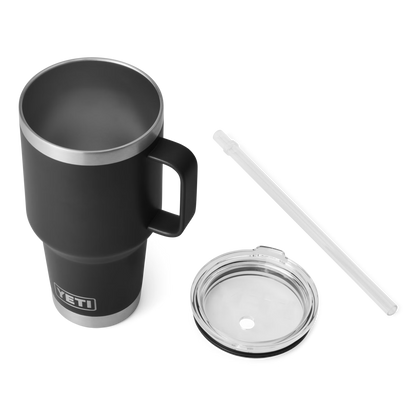 YETI Rambler® Mok Van 35 oz (994 ml) Met Rietjesdeksel Zwart