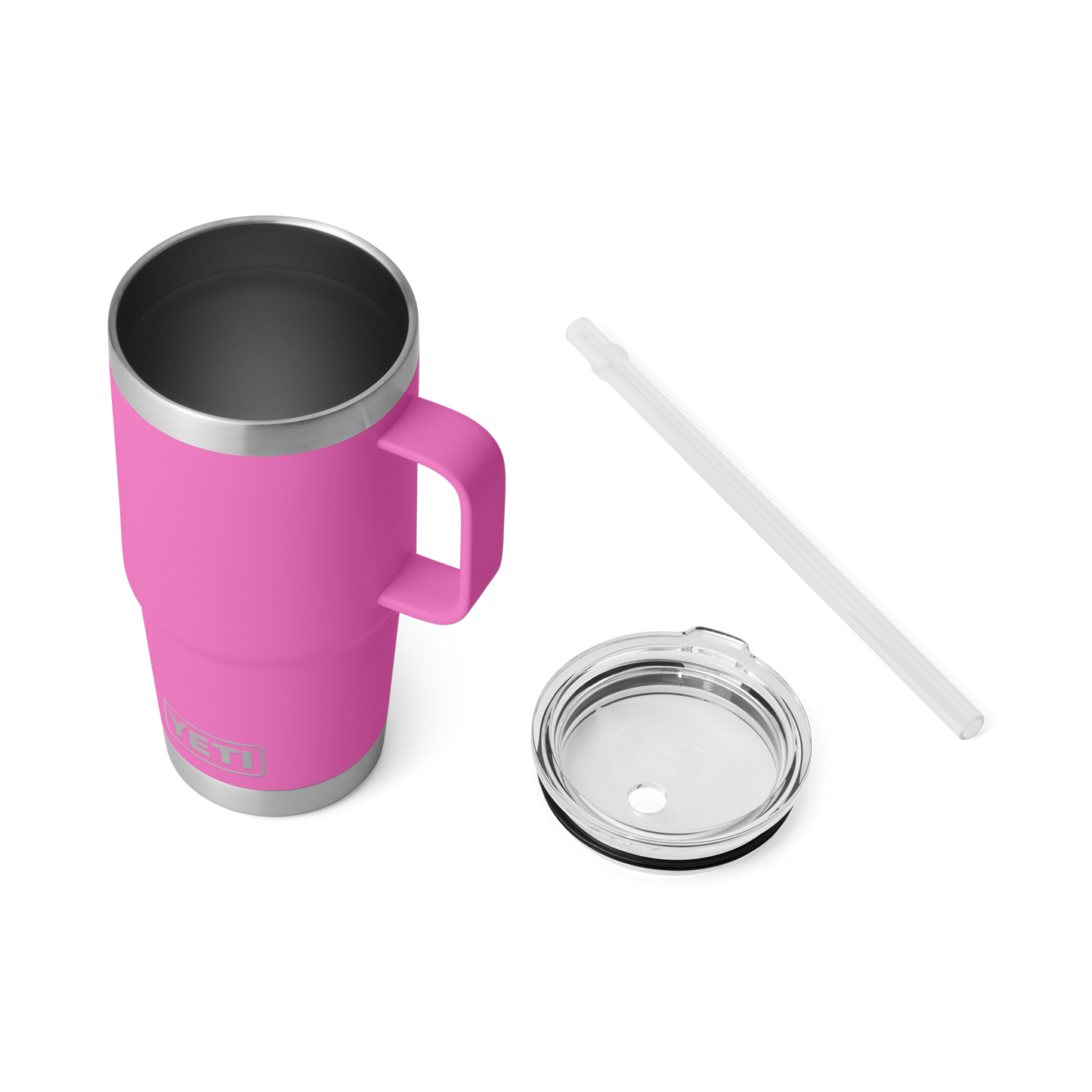 YETI Rambler® Mok Van 25 oz (710 ml) Met Rietjesdeksel Wildflower Fuchsia