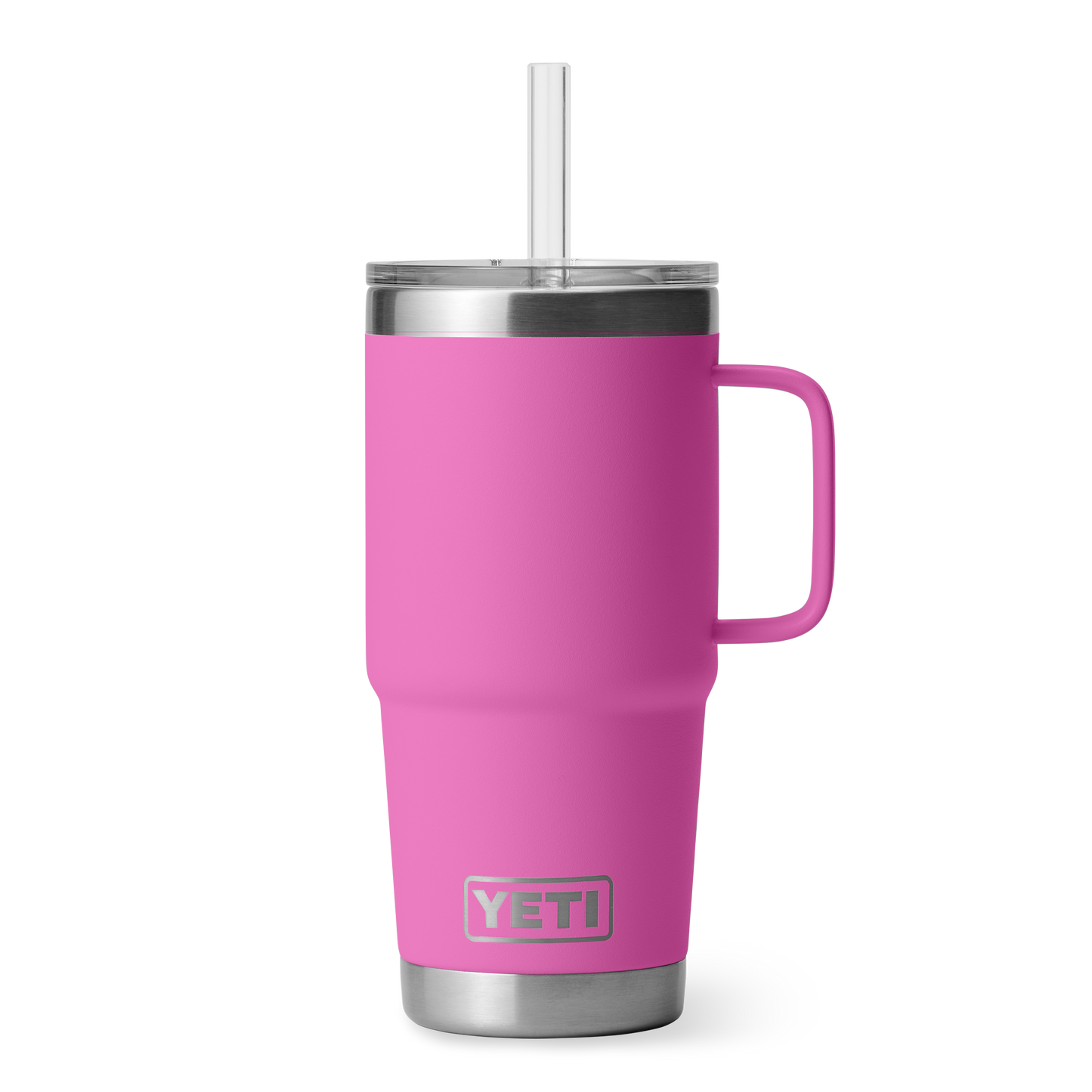 YETI Rambler® Mok Van 25 oz (710 ml) Met Rietjesdeksel Wildflower Fuchsia